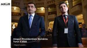 STUDIU MKOR: Momentum decisiv înainte de alegeri: Nicuşor Dan urcă constant înainte de turul 2, Simion pierde teren